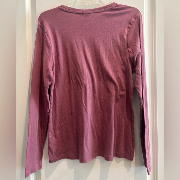 Eddie Bauer Long Sleeve Tee Size L • Long Sleeve Top • Lightweight - Picture 5 of 5